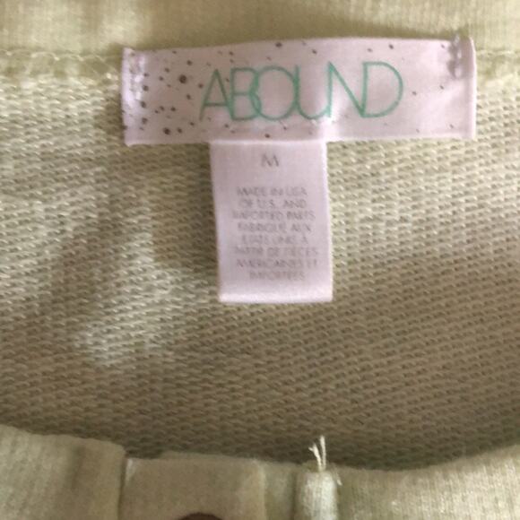 NWT Abound lime green long sleeve crop top size medium - Picture 6 of 8